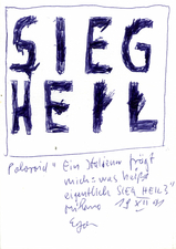 EGON ZIPPEL / Online Archive 1991 