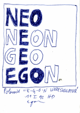 EGON ZIPPEL / Online Archive 1992 