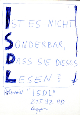 EGON ZIPPEL / Online Archive 1992 