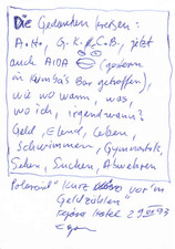 EGON ZIPPEL / Online Archive 1993 