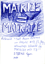 EGON ZIPPEL / Online Archive 1992 