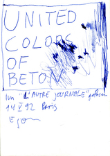 EGON ZIPPEL / Online Archive 1992 