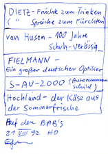 EGON ZIPPEL / Online Archive 1992 