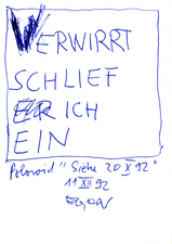 EGON ZIPPEL / Online Archive 1992 