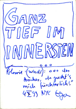 EGON ZIPPEL / Online Archive 1999 