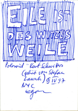 EGON ZIPPEL / Online Archive 1997 