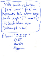 EGON ZIPPEL / Online Archive 1995 