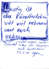 EGON ZIPPEL / Online Archive 1995 